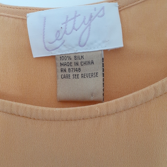 Vintage Silk Top - Picture 4 of 5